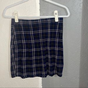 BOOHOO plaid skirt size 12